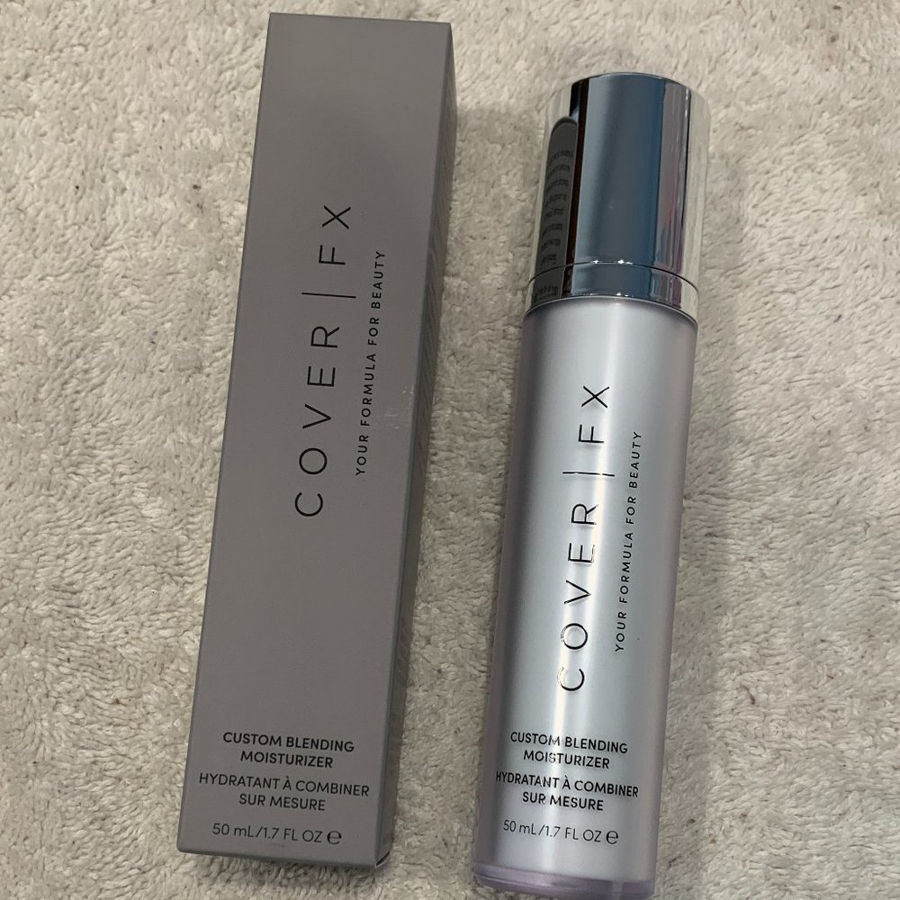 Cover FX Custom Blending Moisturizer, Prebiotic and Probiotic Enriched